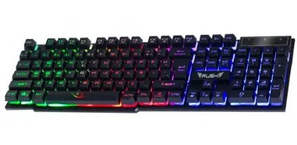 Rush Rk102s Q Mekanik Hisli Oyuncu Klavye Siyah - Rush