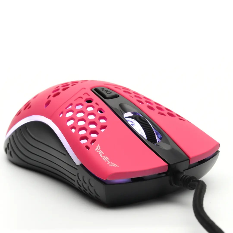 Rush Rm02 Rgb 1600 Dpı Oyuncu Mouse Kırmızı