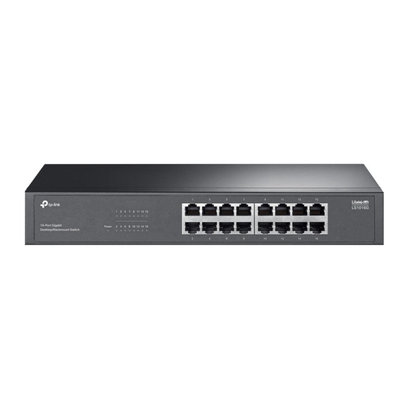 Switch Tp-Link Ls1016G 16 Port 10/100/1000Mbps