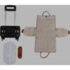 Rollpack katlanabilir seyahat kabin çantası + trolley (52x32x20cm) - Görsel 5