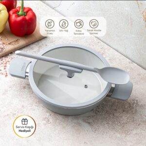 Emsan Swıss Rs 24 Cm Karnıyarık Ten, Gri