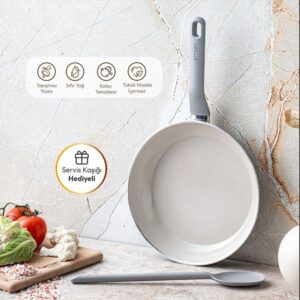 Emsan Swıss Rs 24 Cm Tava Gri, Gri