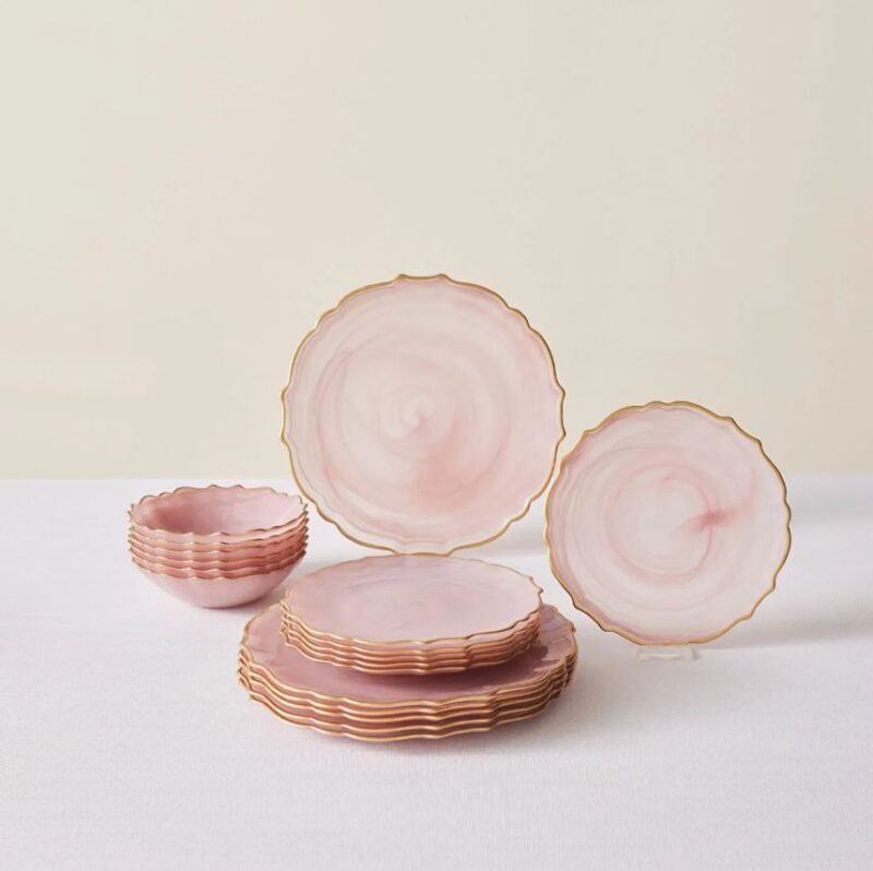 Emsan Icequeen 18 Parça 6 Kişilik, Pembe