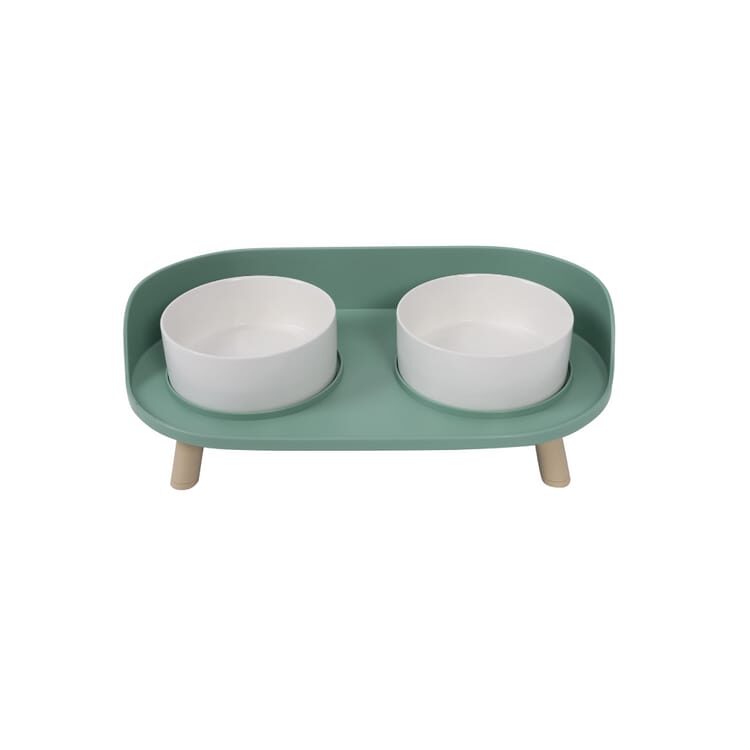 -Altitude Double Raised Pet Bowl Mama ve Su Kapları-kktc