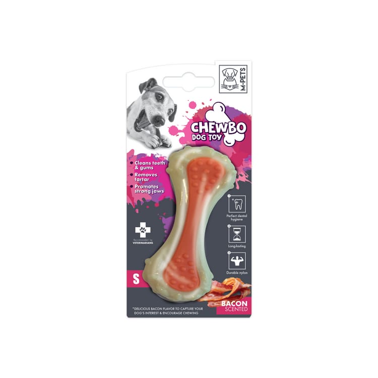 -Chewbo Choppy S - Clean Dental - Bacon Scented Köpek Oyuncak Ve Tasmaları-Kktc -Chewbo Choppy S - Clean Dental - Bacon Scented Köpek Oyuncak Ve Tasmaları-Kktc