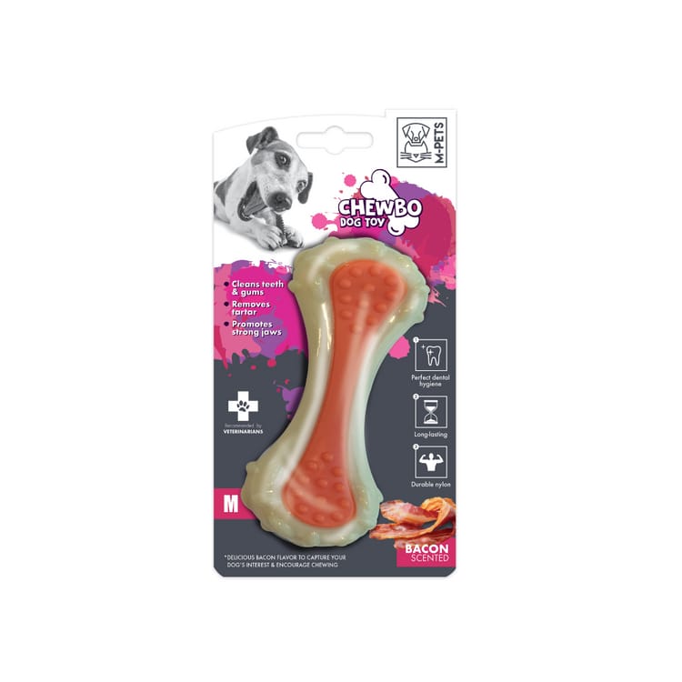 Chewbo Choppy M - Clean Dental - Bacon Scented Köpek Oyuncak ve Tasmaları