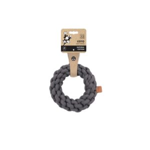 -Coto Grey Ring 18 Cm Köpek Oyuncak ve Tasmaları-kktc