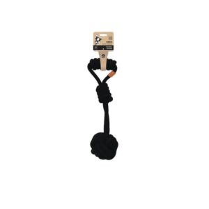 Coto Black Tug Ball 36Cm Köpek Oyuncak ve Tasmaları
