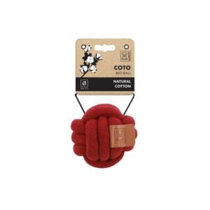 Coto Red Ball 9.5 Cm Köpek Oyuncak ve Tasmaları