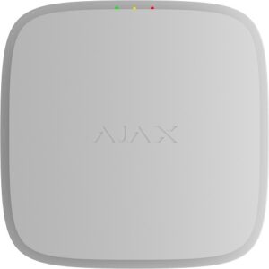 Ajax EN54 119919.WH FireProtect Dahili Sesli Kablosuz Duman Dedektörü, Beyaz