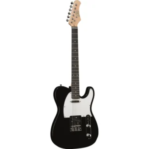 Eko VT-380 Elektro Gitar Black Telecaster Starter Serisi
