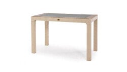 Heniver Rattan Camlı Masa 70x120cm