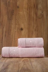 Opollo Ekstra Yumuşak Pamuklu Eponj 2'li Havlu Seti