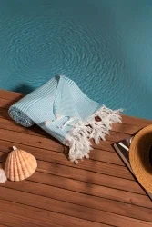 Stripe  %100 Doğal Pamuklu Peştemal 90x180