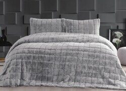 Merinos Luxe Yatak Örtüsü Seti Kutulu