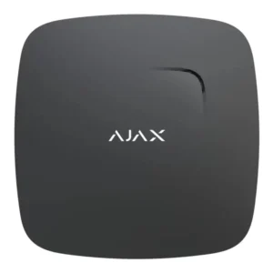Ajax Systems 38104.10.BL1 FireProtect Jeweller Kablosuz Duman ve Isı Dedektörü, Siyah