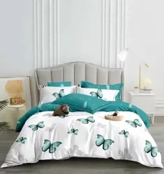 Butterfly Lucy Slikon Yorgan Seti Tek/Çift Kişilik