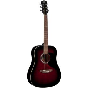 Eko Ranger 6 Akustik Gitar Red Sunburst Dreadnought