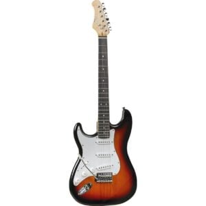 Eko S-300 Elektro Gitar Sunburst Solak Left Hand Stratocaster
