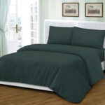 Mikrosaten Nevresim Takımı  Çift Kişilik Düz Renk