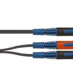 Quik Lok RKSA/100-2 Audio Adaptör Kablosu 2m Stereo Jack-2x Mono Jack RokSolid