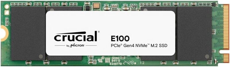 Crucial E100 1 TB NVME M.2 CT1000E100SSD8 PCI-Express 4.0 SSD