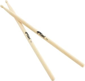 Tiger Power Drum Sticks Maple 7A