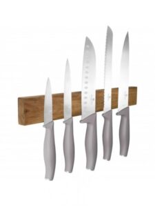 Berlinger Haus - Manyetik Akasya Ahşap Askılı 6 Parça Bıçak BH-2946