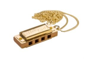 Hohner Little Lady Gold Minyatür Mızıka Altın Kaplama Do Majör