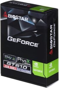 Biostar GeForce GT 610 VN6103THX6 2GB DDR3 Ekran Kartı