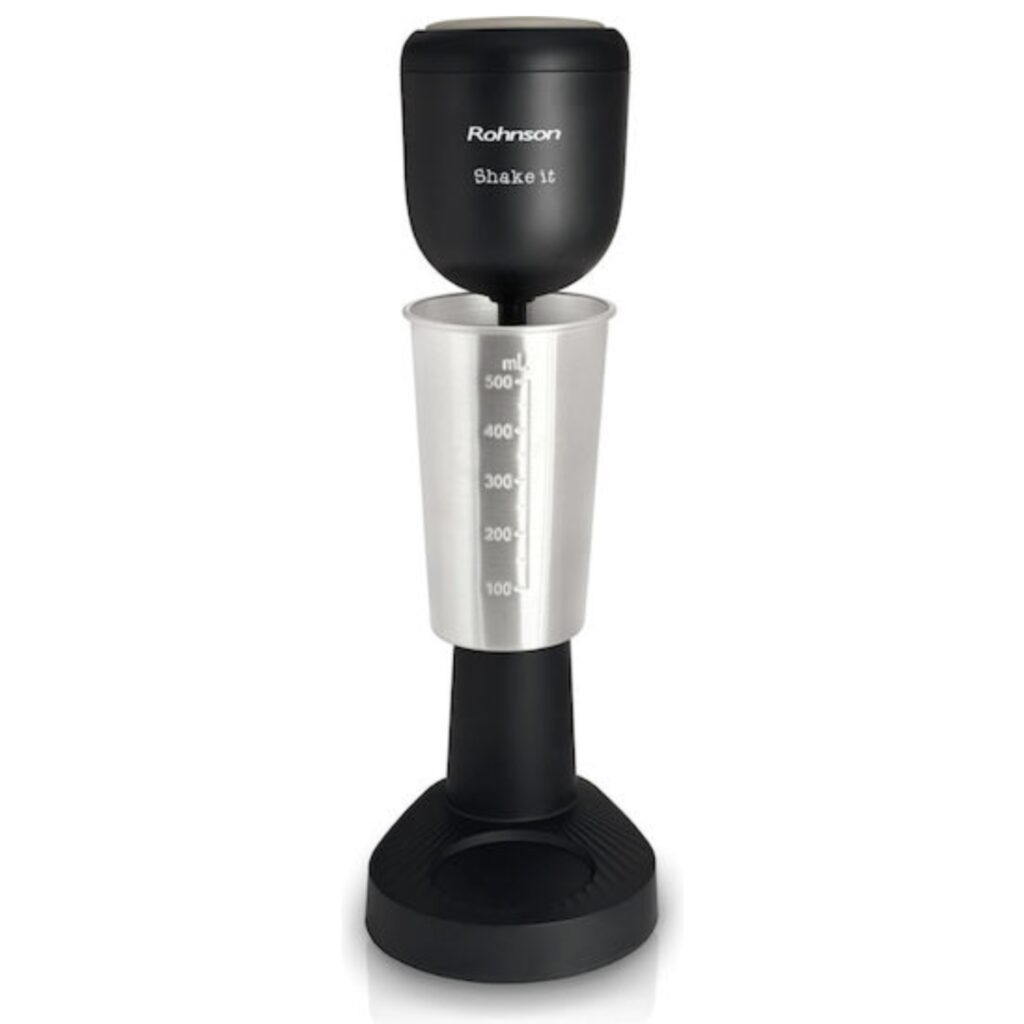 ROHNSON DRINK SHAKER BLACK - KKTC Bi Sipariş - Ev Elektroniği>Küçük Ev Aletleri>Kahve Makinesi>Süt Köpürtücü