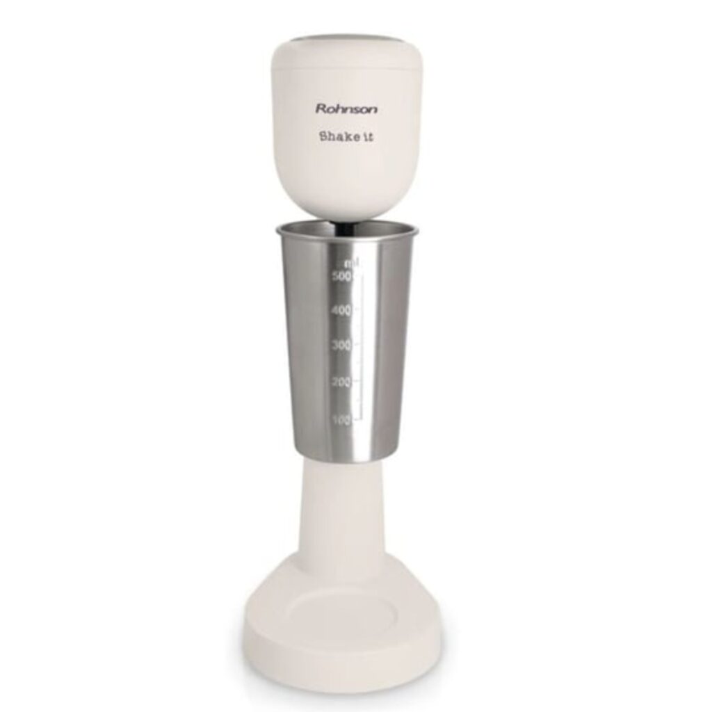 ROHNSON DRINK SHAKER CREAM - KKTC Bi Sipariş - Ev Elektroniği>Küçük Ev Aletleri>Kahve Makinesi>Süt Köpürtücü