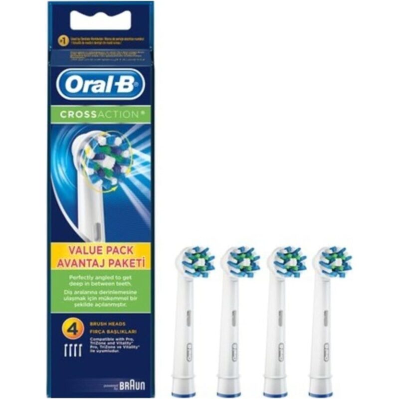 ORAL-B CROSS ACTION YEDEKLİ KAŞ BAŞLIKLARI