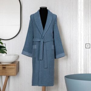 Luxart Tekli Bornoz M/L Mark Sky