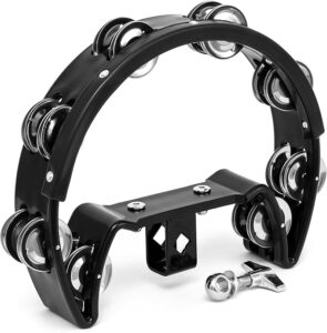 Tiger Power Tambourine with Beater 6