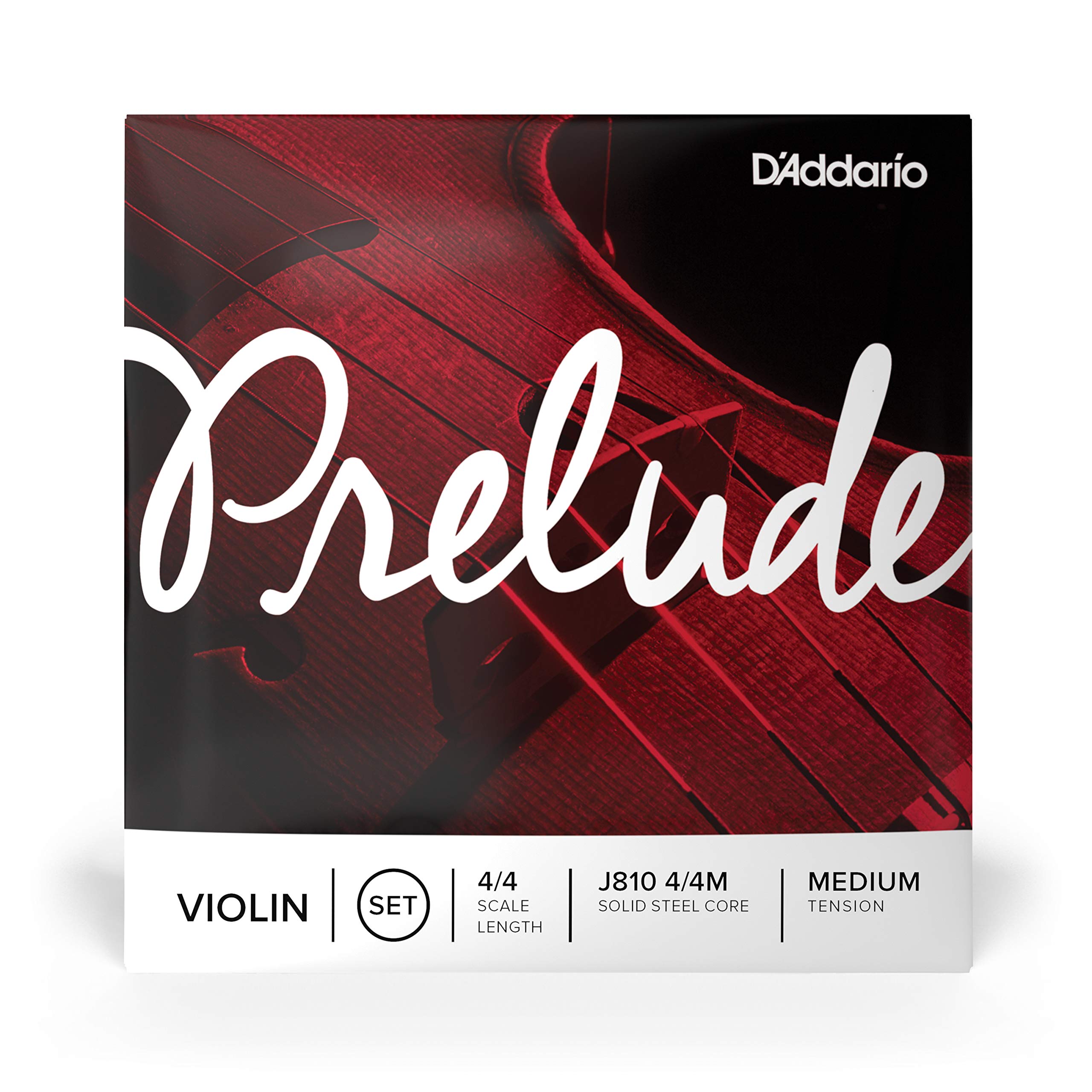 81S3Pfrsgml D'Addario Prelude J810 4/4M Keman Teli 4/4 Scale Medium Tension - Görsel 1