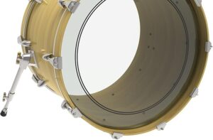 Tiger Power Drum Head Transparent 16