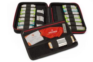 Hohner FlexCase M Mızıka Taşıma Çantası 7 Adet Diyatonik