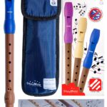 Hohner Alegra Blok Flüt C-Sopran 3 Parça Fildişi Barok Parmak