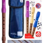 Hohner Alegra Blok Flüt C-Sopran 2 Parça Pembe Alman Parmak