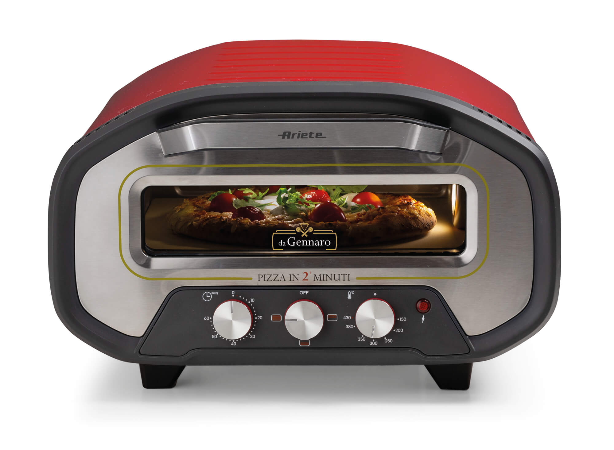 Ariete Pro Pizza Fırını. 420 Derece. Pratik Ve Güçlü. Özel Pizza Taşlı. (Kırmızı) Ariete Pro Pizza Fırını. 420 Derece. Pratik Ve Güçlü. Özel Pizza Taşlı. (Kırmızı)