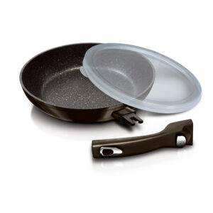 Berlinger Haus - Silikon Kapaklı Çıkarılabilir Saplı Tava (28 cm) - BH/7154