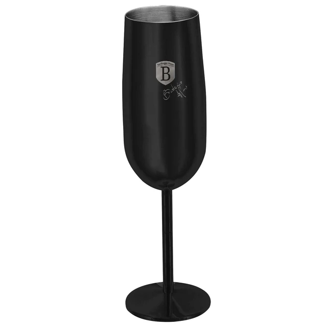 Berlinger Haus - 2'li metal şampanya kadehi seti - BH/8664