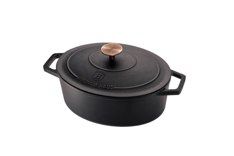 Berlinger Haus - Demir Döküm (30 cm) Oval Tencere – BH/6494SW
