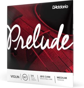 D'Addario Prelude J810 3/4M Keman Teli 3/4 Scale Medium Tension