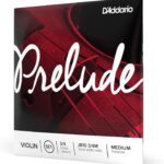 D'Addario Prelude J810 3/4M Keman Teli 3/4 Scale Medium Tension