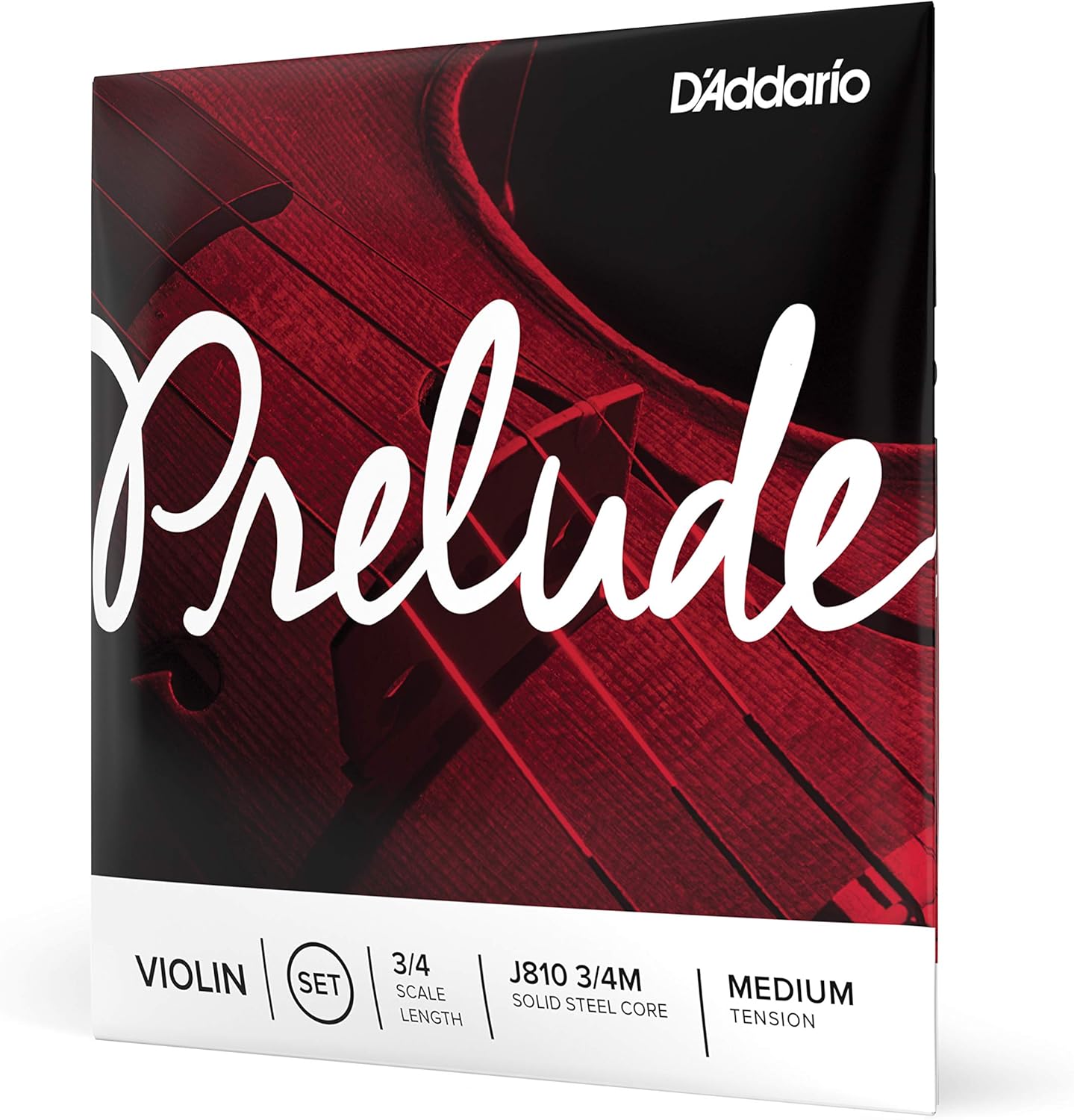 Daddario.daddarioj810Prelude.j8103434Takmtel9621 D'Addario Prelude J810 3/4M Keman Teli 3/4 Scale Medium Tension - Görsel 1