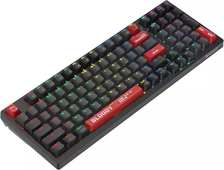 Bloody Ws98 Mekanik Red Switch Rgb Anti-ghosting Kablolu Gaming Klavye