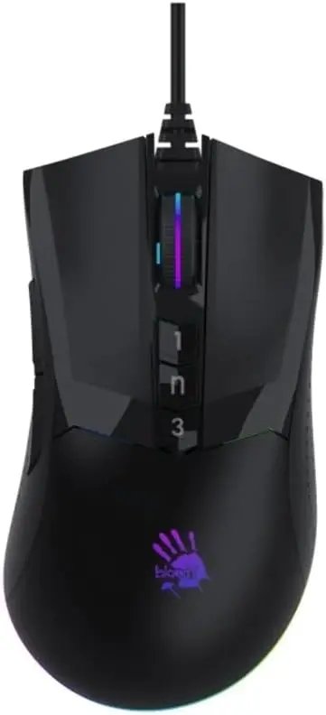 Girne_St000334_1 Bloody W90 Max 10K Cpi Optik Rgb Gaming Mouse Siyah - Görsel 1