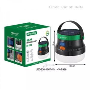 Newvew Solar Enerjili Işıldak Lamba Büyük Boy Nv-e938